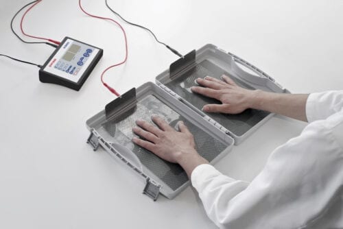 DVP1000 Hands & Feet Iontophoresis Machine to Treat Excessively Sweaty Hands